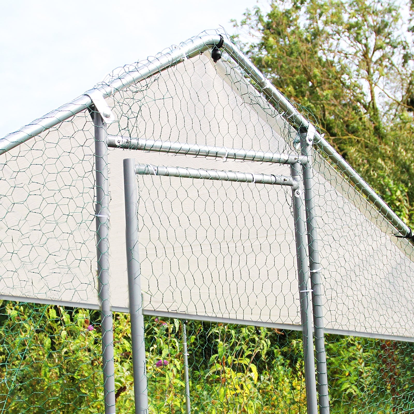 Chicken Run 3m X 8m X 2m | 3m x 8m x 2m | Green