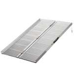 Aluminium Folding Wheelchair Ramp Mobility Suitcase | Large | Silver