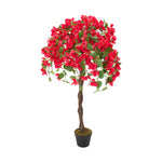 Artificial Bougainvillea Tree In Pot For Decoration | 120cm