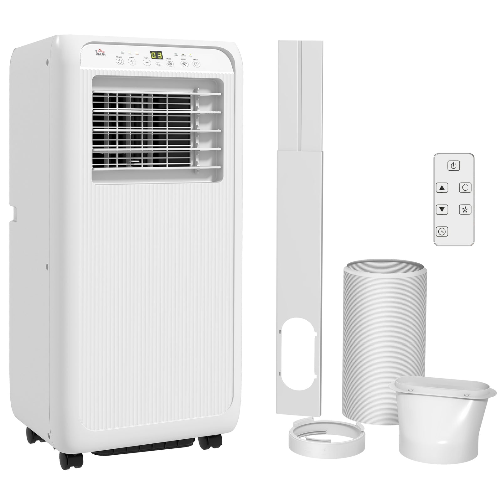 7,000 Btu Portable Air Conditioner With 15m², Dehumidifier