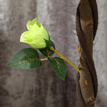 Dyzi 2pcs 90cm Artificial Rose Potted Faux Tree Plant Garden Patio Décor