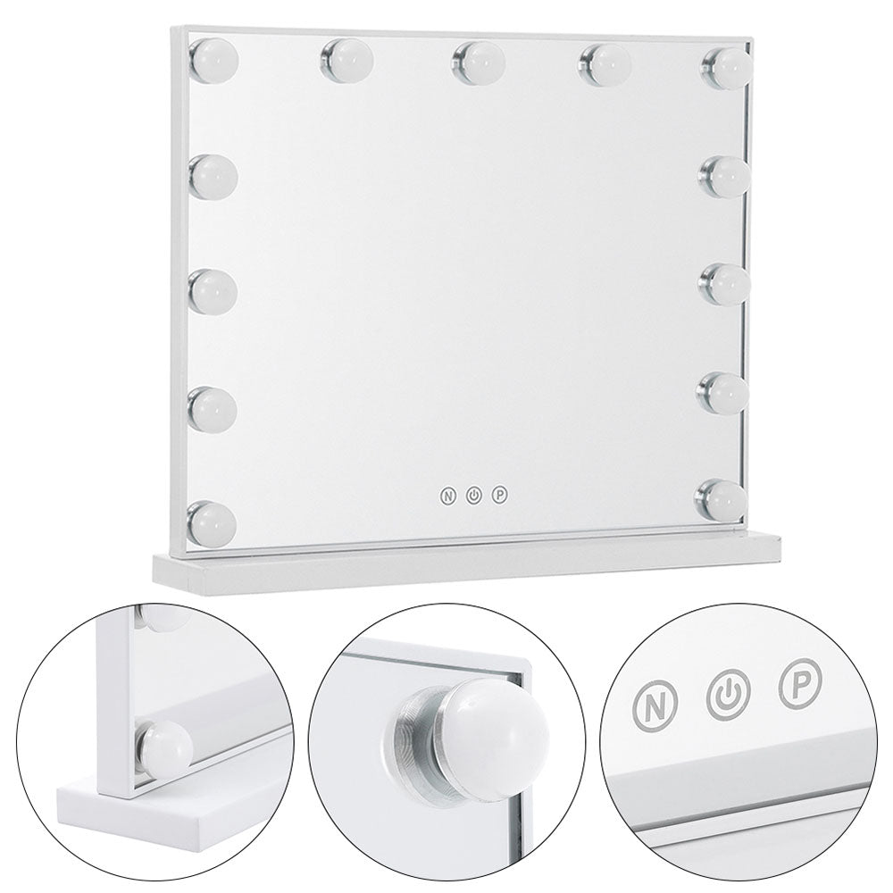 Touch Screen Control Tabletop Cosmetic Mirror For Bedroom