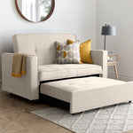 Troy 2 Seater Adjustable Sofa Bed | 2 Person | Beige