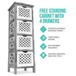 Minerva Drawer Unit - 4 Drawer