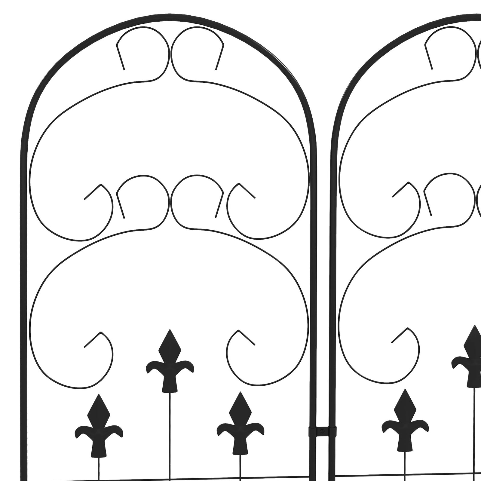 Scrolls Design 2 Metal Plant Trellis 45 X 150cm