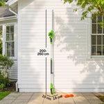 Outsunny 2.6m Corded Extendable Hedge Trimmer With 90 Adjustable Head