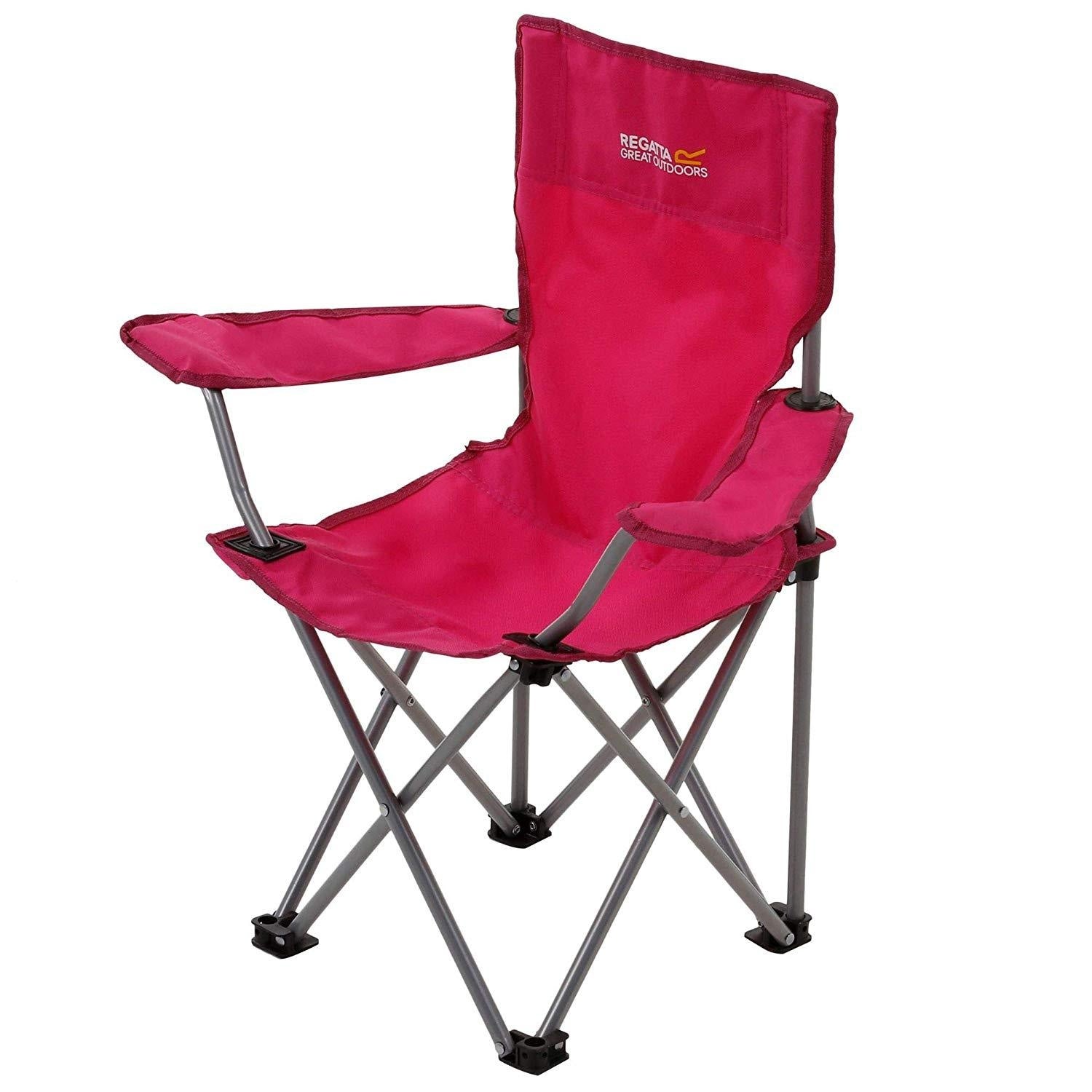 Kids Isla Lightweight Folding Camping Chair | One Size | Pink