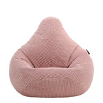 Kids Dalton Cord Bean Bag Chair | Pink