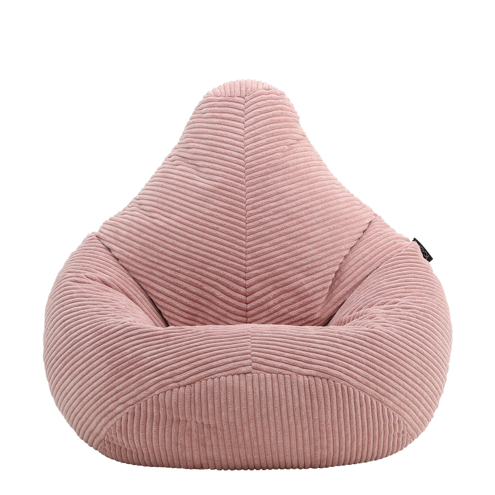 Kids Dalton Cord Bean Bag Chair | Pink