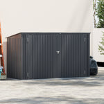 Outdoor Trash Bin Storage Shed
