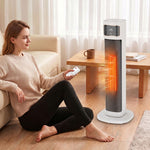 Portable Space Heater, 2000w Electric Ceramic Heater With 4 Modes