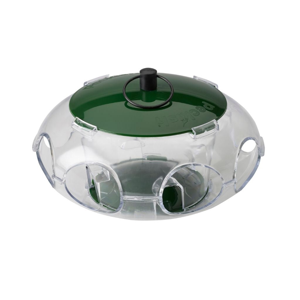 Small Ufo Bird Feeder Green 25cm Small-entry Design | Green