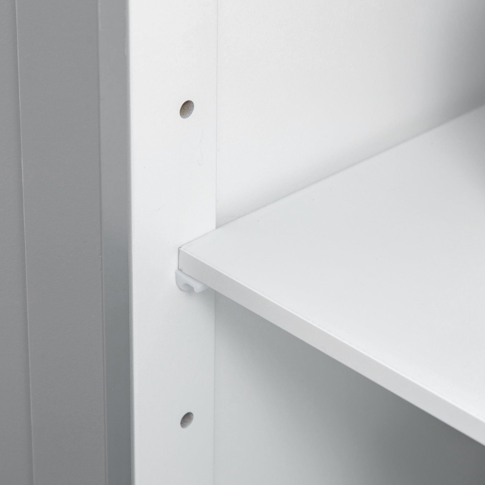 Bathroom Tall Storage Cabinet Organizer Tower W/ Door