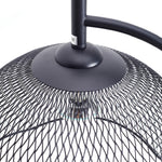 Industrial Metal 1-light Gu10 Floor Lamp With Tray