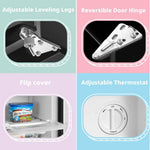 60 Litre Adjustable Thermostat Reversible Door Freestanding Under Counter 48cm Upright Freezer