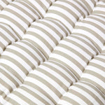 Striped Bench Cushion 2 & 3 Seater | 2 | Grey & White