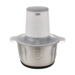 Electric Wireless 2l Stainless Steel Kitchen Meat Mincer
