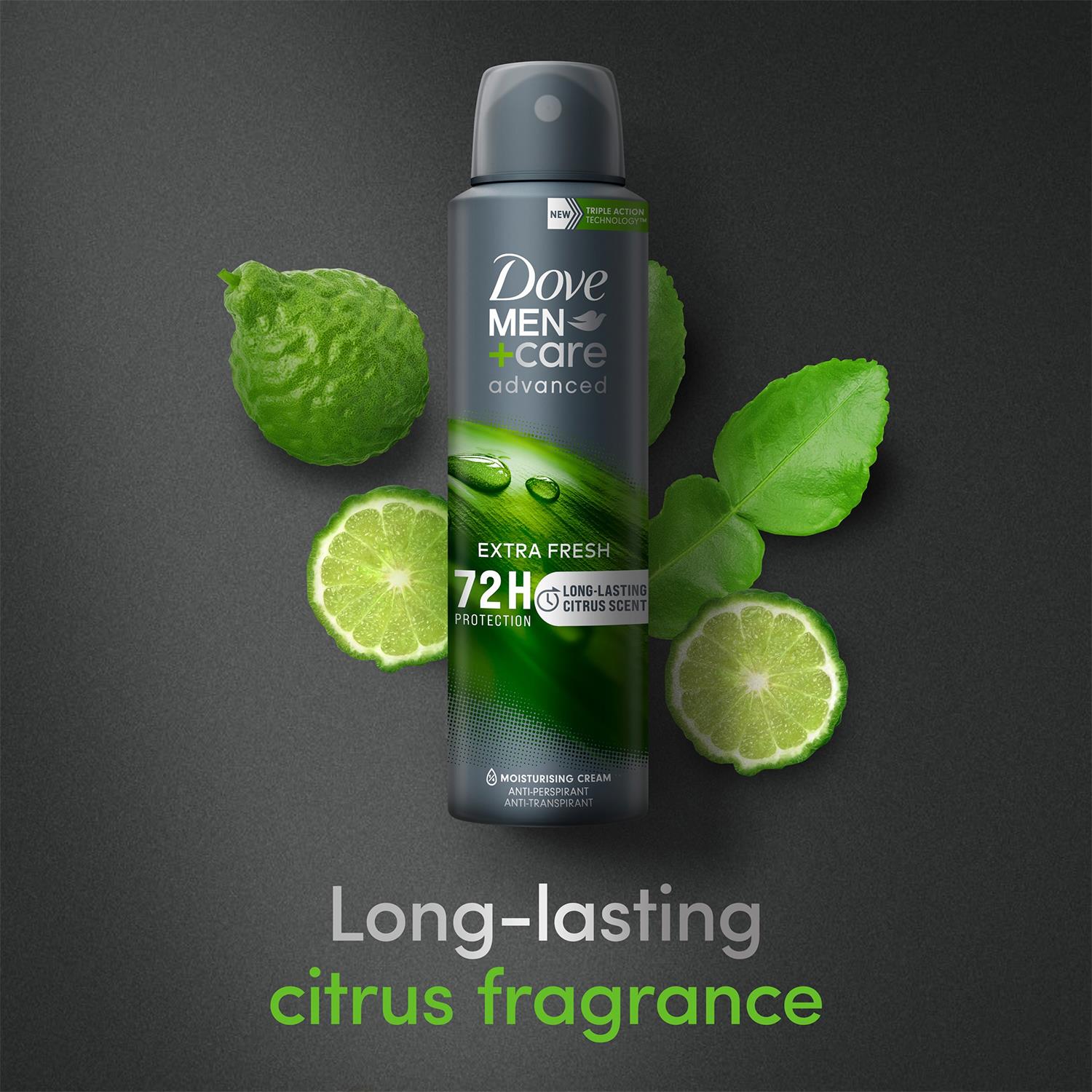 Men+care Antiperspirant Deodorant 72h Protection Extra Fresh, 6x 150ml
