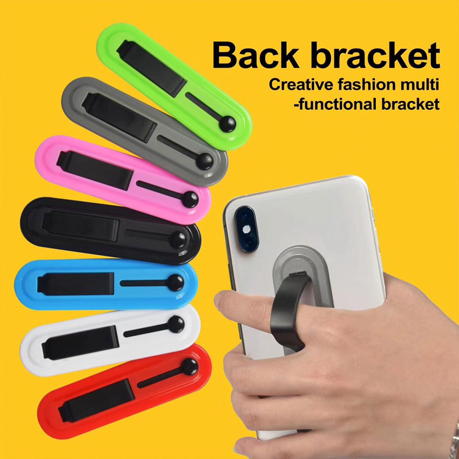 Universal Finger Grip Ring Band Smart Mobile Phone Holder | Gray