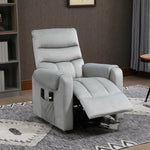 Power Lift Chair Rise Recliner Remote Control Grey