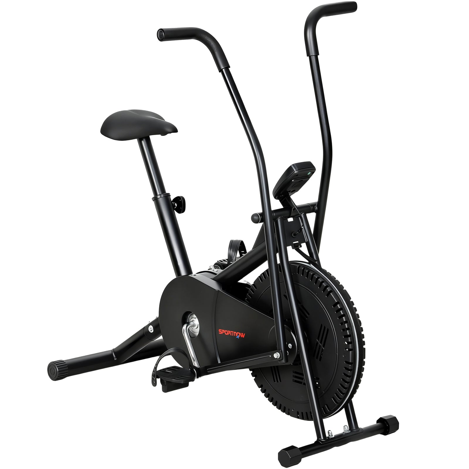 Exercise Bike With Adjustable Seat & Lcd Display