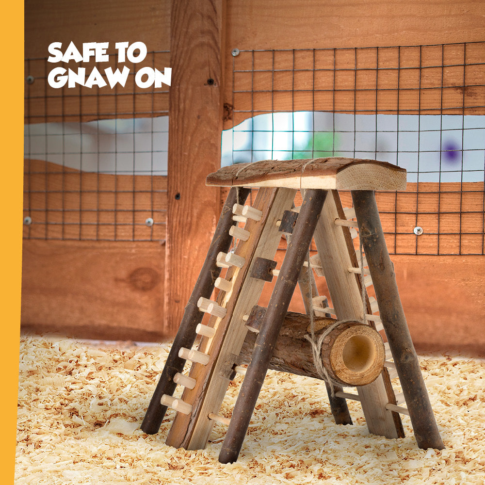 Hamster Wooden Climbing Wall