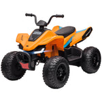 Mclaren Mcl 35 Liveries 12v Quad Bike W/ Slow Start | Orange