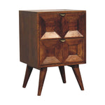 Solid Wood Quad Bedside