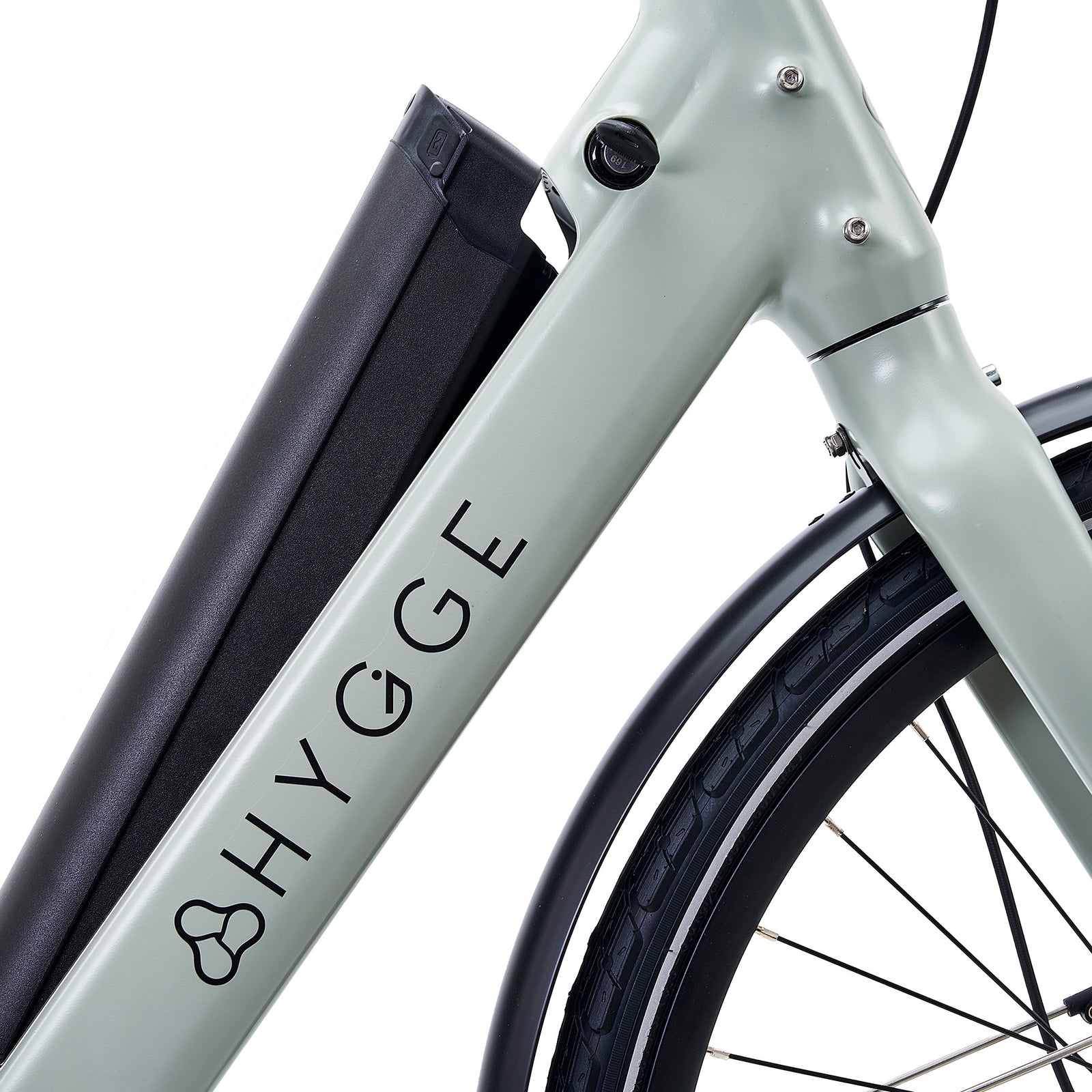 Nivo Commuter 2025 – Urban E-bike With 48v 14ah Samsung Battery – Moss Grey