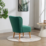 Arezza Velvet Accent Chair | Green
