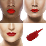 Liquid Lipstick Natural, Vegan & Organic Long Lasting | Dark Red
