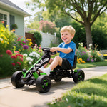 Pedal Go Kart With Automatic Clutch, For Ages 3-6 Years | Green