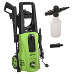 Garden 1800w Pressure Washer, 150 Bar, 6m Hose | Green