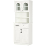 168cm Kitchen Cupboard Storage Cabinet   Shelves And Drawers