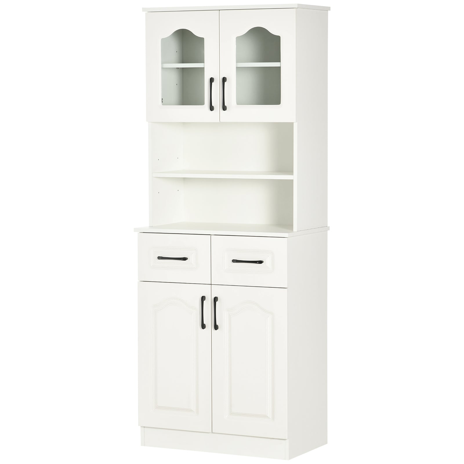168cm Kitchen Cupboard Storage Cabinet   Shelves And Drawers