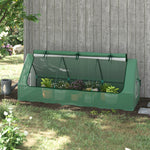 Mini Polytunnel Greenhouse W/ Mesh Windows