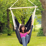Brasil Hanging Hammock Chair - Black