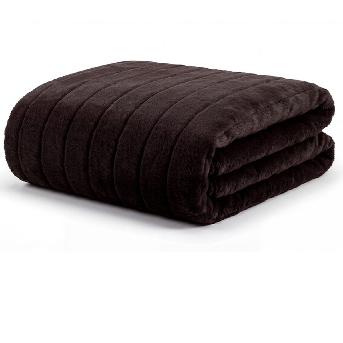 Hockley Faux Fur Throw | 150cm x 200cm | Chocolate