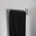 Double Towel Rail, Chrome, Micra Collection