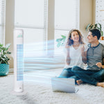 30 Inch Led Tower Fan Oscillation 3 Speed 3 Mode Remote | One Size | White