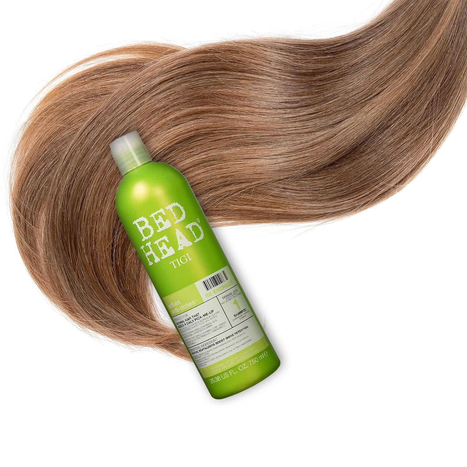 Urban Antidotes Re-energise Daily Shampoo For Normal Hair 750ml, 2pk