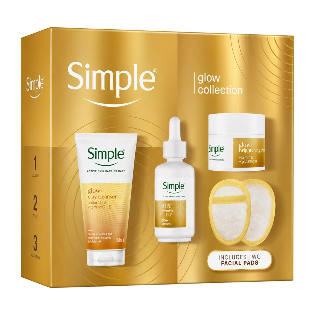 Multi Branded Glow Collection Gift Set With Cleanser And Serum | Set of 1