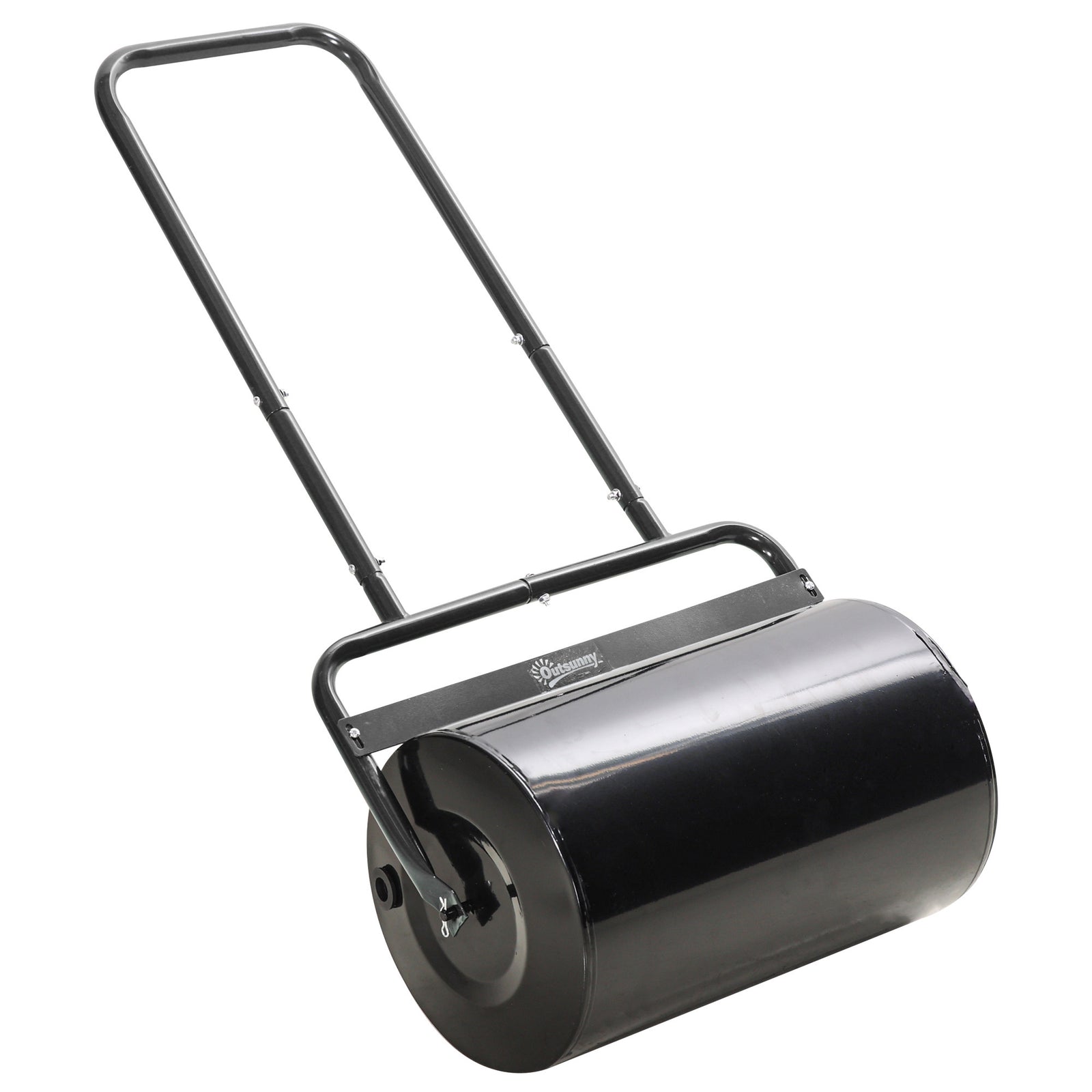 Combination Push/tow Lawn Roller, 38l Sand | Black