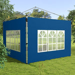 Outsunny Gazebo Side Panels For 3x3(m) Or 3x4m Pop Up Gazebo, 2 Pack