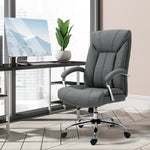 High Back Office Chair W/ Arm Grey