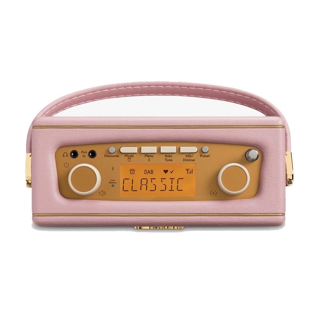 Revival Uno BT Retro Dab+/fm Portable Radio | Deep Pink