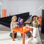 Barbados Black Double Cotton Traditional Garden Hammock With Bag