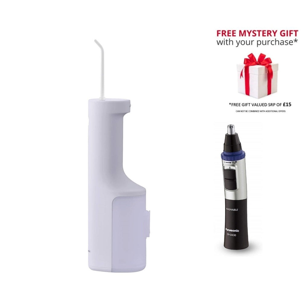 Ew-dj26 + Er-gn30 Water Flosser & Facial Hair Trimmer | White
