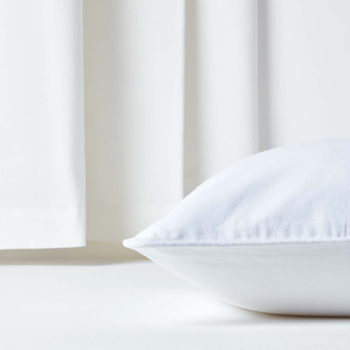 Cotton Plain Cushion Cover | 45cm x 45cm | Off White