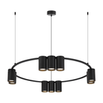 Pendant Light (circle) Genesis 10xgu10 | Black